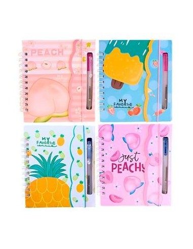 Libreta 12x9cm C-boligrafo Fantasia Mod  Surt En Bolsa Bb-08506 Sf01 26767-26769 Col01 -f-