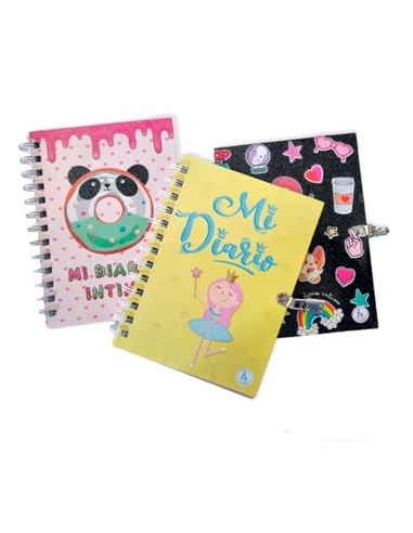 Diario Intimo 13x18 C- Esp  Glitter Magia 1049 Rey02