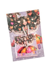 Libreta 20x14 + 9x9 T-flex  Hojas Fantasia Bl1710 Nor-pac -10-