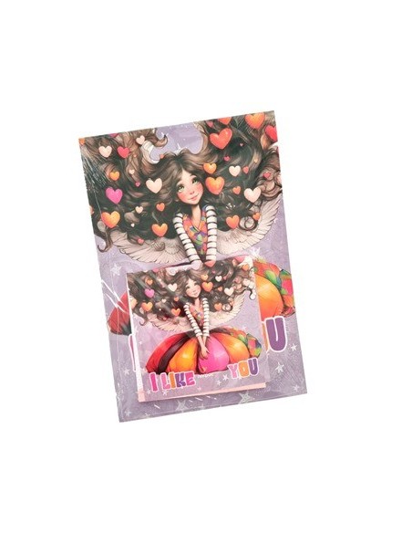 Libreta 20x14 + 9x9 T-flex  Hojas Fantasia Bl1710 Nor-pac -10-