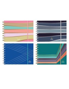 Libreta 21x15 Bitacora T-dura C-esp  Raya X80hjs Inteligente Bi150l Nor-pac