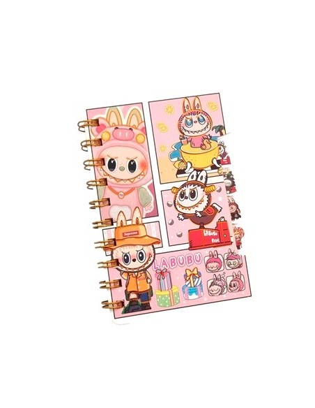 Labubu Libreta 14cm C-espiral C-separador  Bb-03245 Sf01