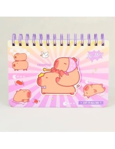 Libreta 19x13cm Capybara Bb-41923 Sf01