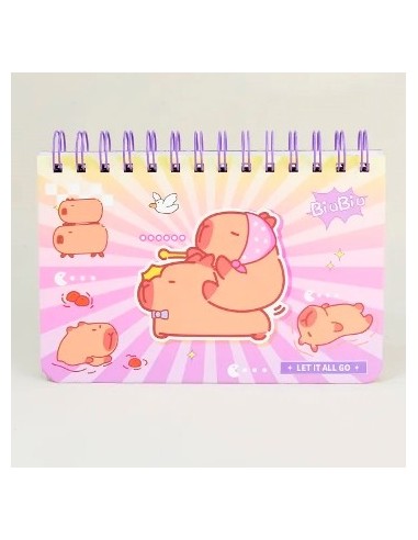 Libreta 19x13cm Capybara Bb-41923 Sf01